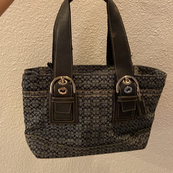 Medium Blue Small C, Coach purse - Picture 5 of 8